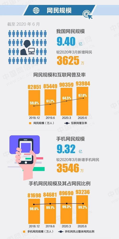 一图读懂第46次 中国互联网络发展状况统计报告